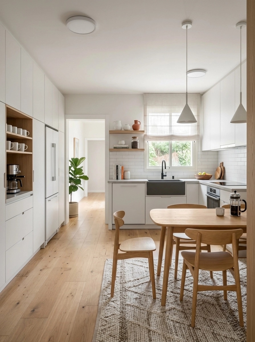 Scandinavian Kitchen design — interior photo by GenRoom AI