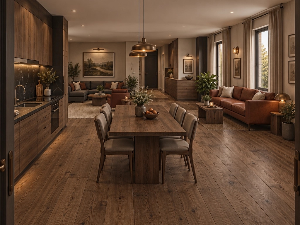 Modern Farmhouse Living Room design — interior photo by GenRoom AI