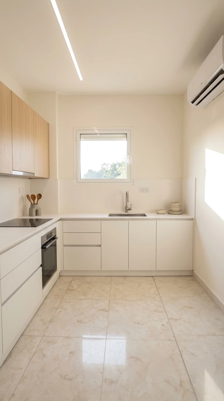 Minimalism Kitchen design — interior photo by GenRoom AI