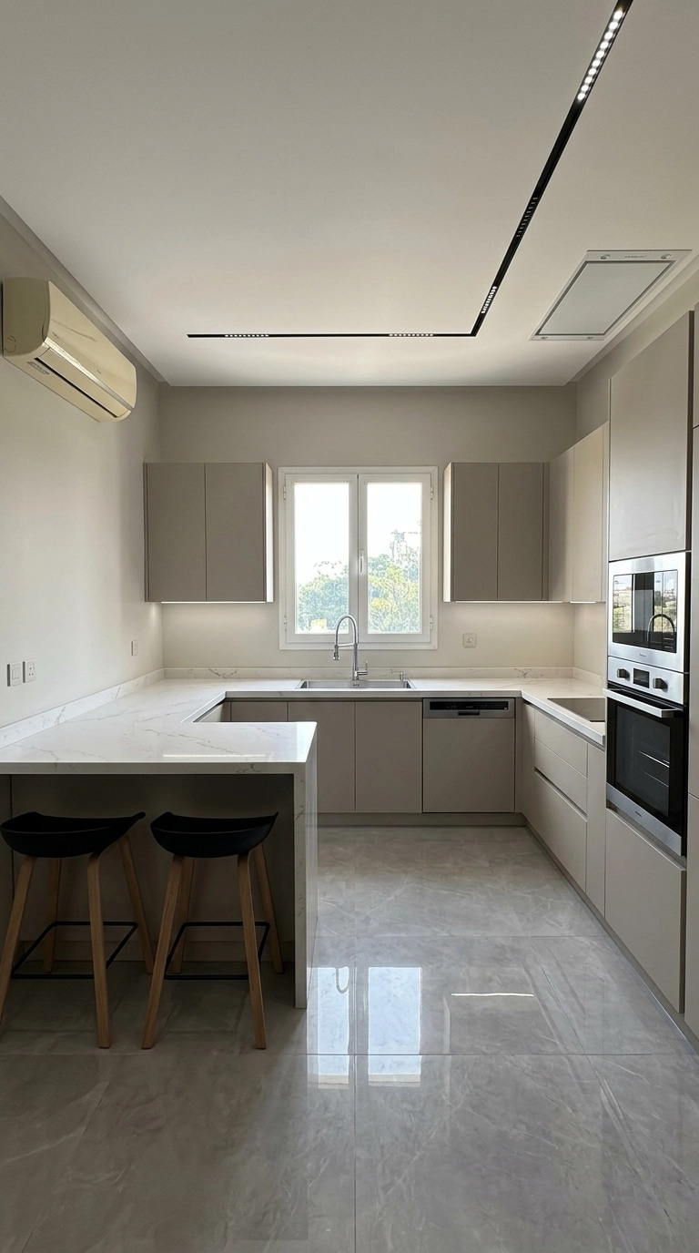 Interior design in Contemporary style — Kitchen by GenRoom AI