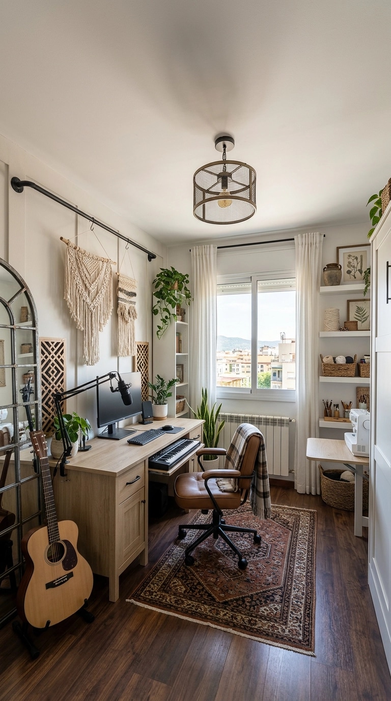 Interior design in Modern Farmhouse style — studio by GenRoom AI