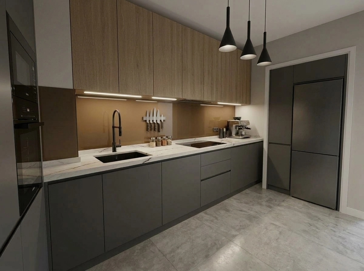 Contemporary Kitchen design — interior photo by GenRoom AI