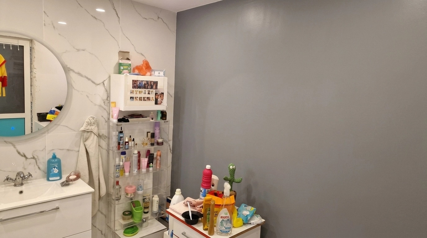 Bathroom interior in no_style style — photo by GenRoom AI