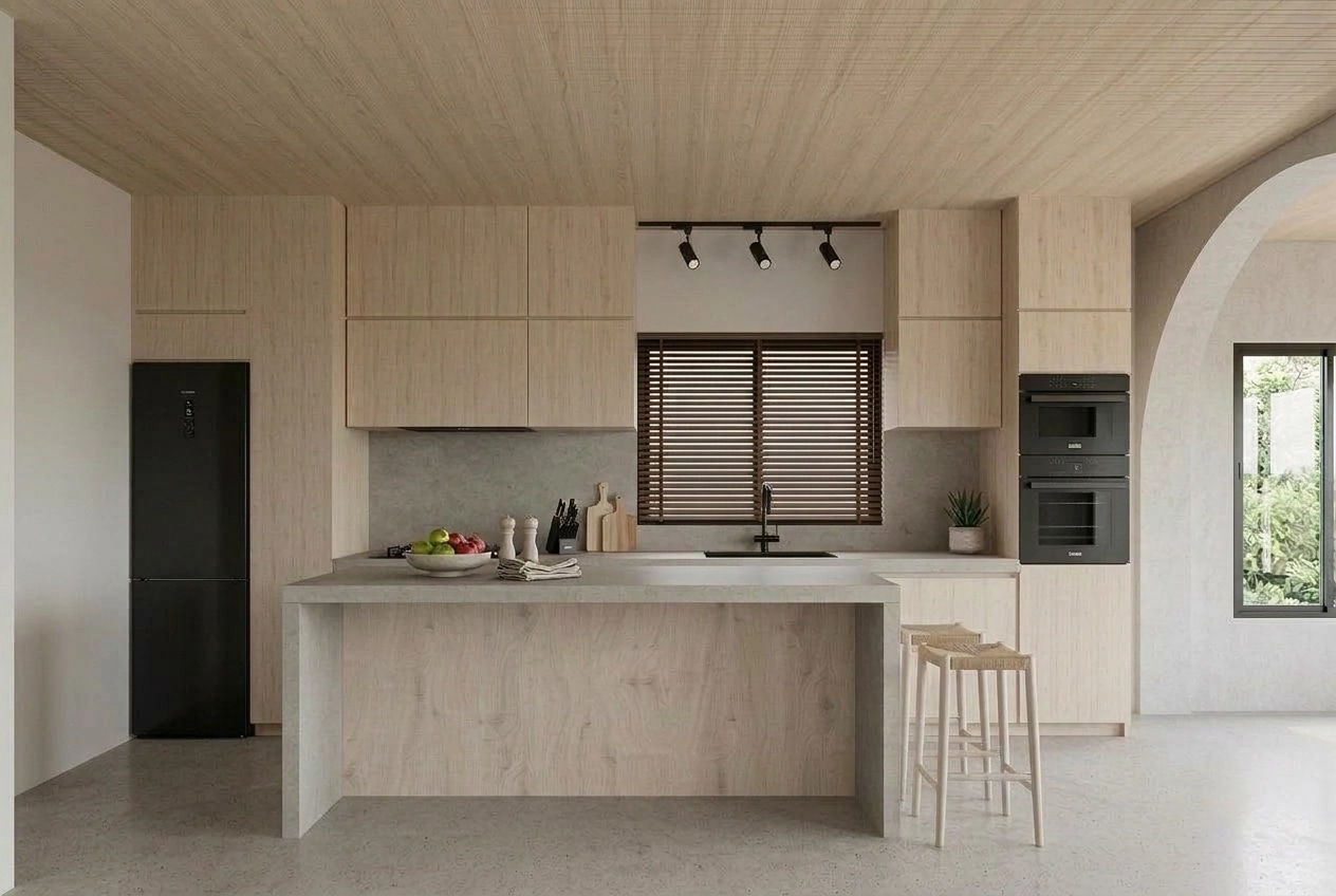 Interior design in Scandinavian style — Kitchen by GenRoom AI