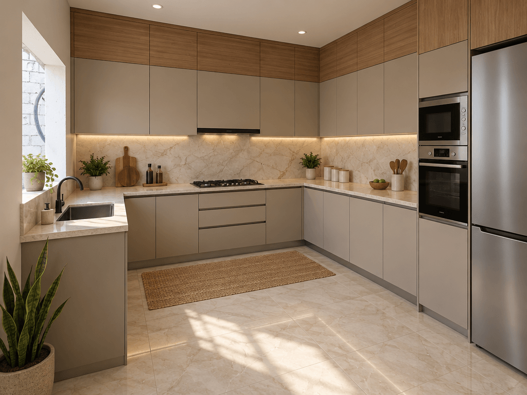 Contemporary Kitchen design — interior photo by GenRoom AI
