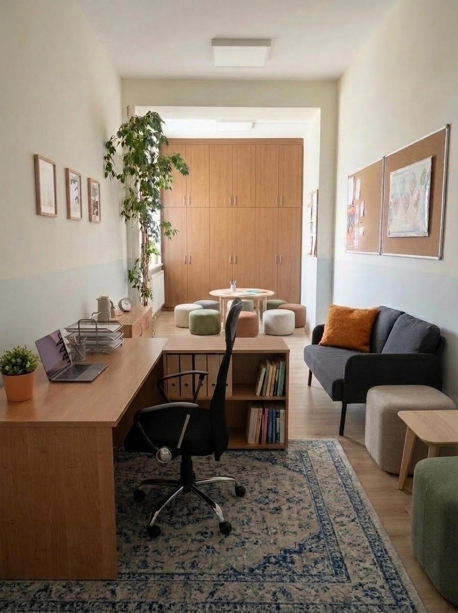 Scandinavian Living Room design — interior photo by GenRoom AI