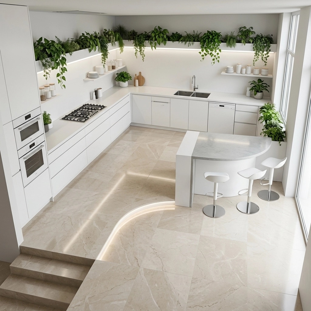 Minimalism Cucina design — interior photo by GenRoom AI