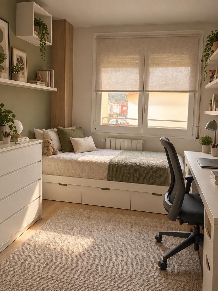 Interior design in Minimalism style — Kids Room by GenRoom AI