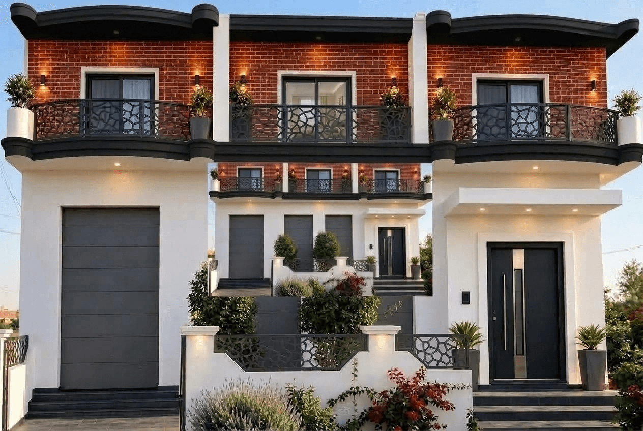 Facade design in no_style style — photo by GenRoom AI