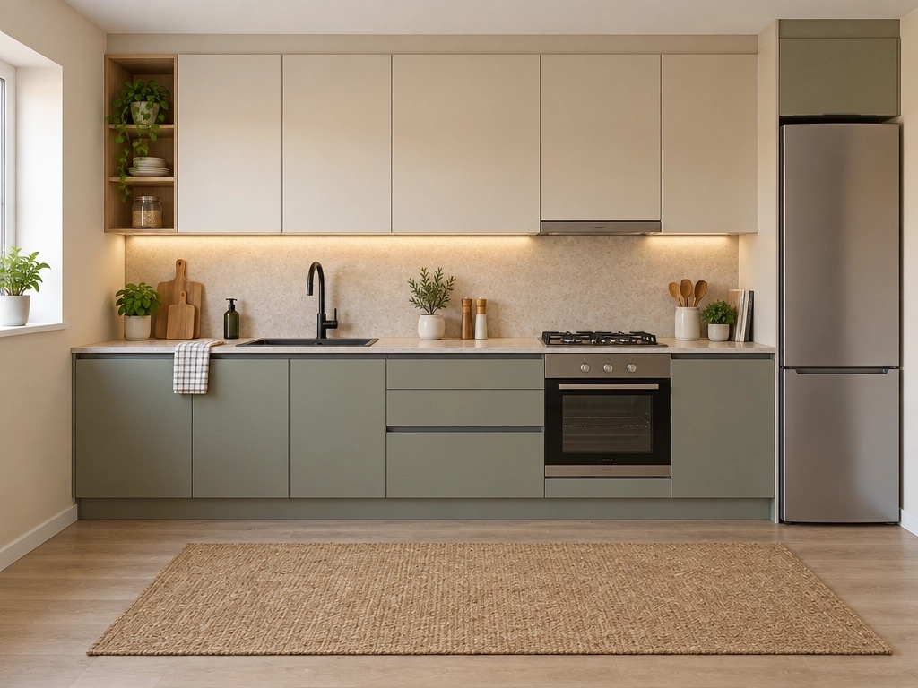 Kitchen interior in no_style style — photo by GenRoom AI
