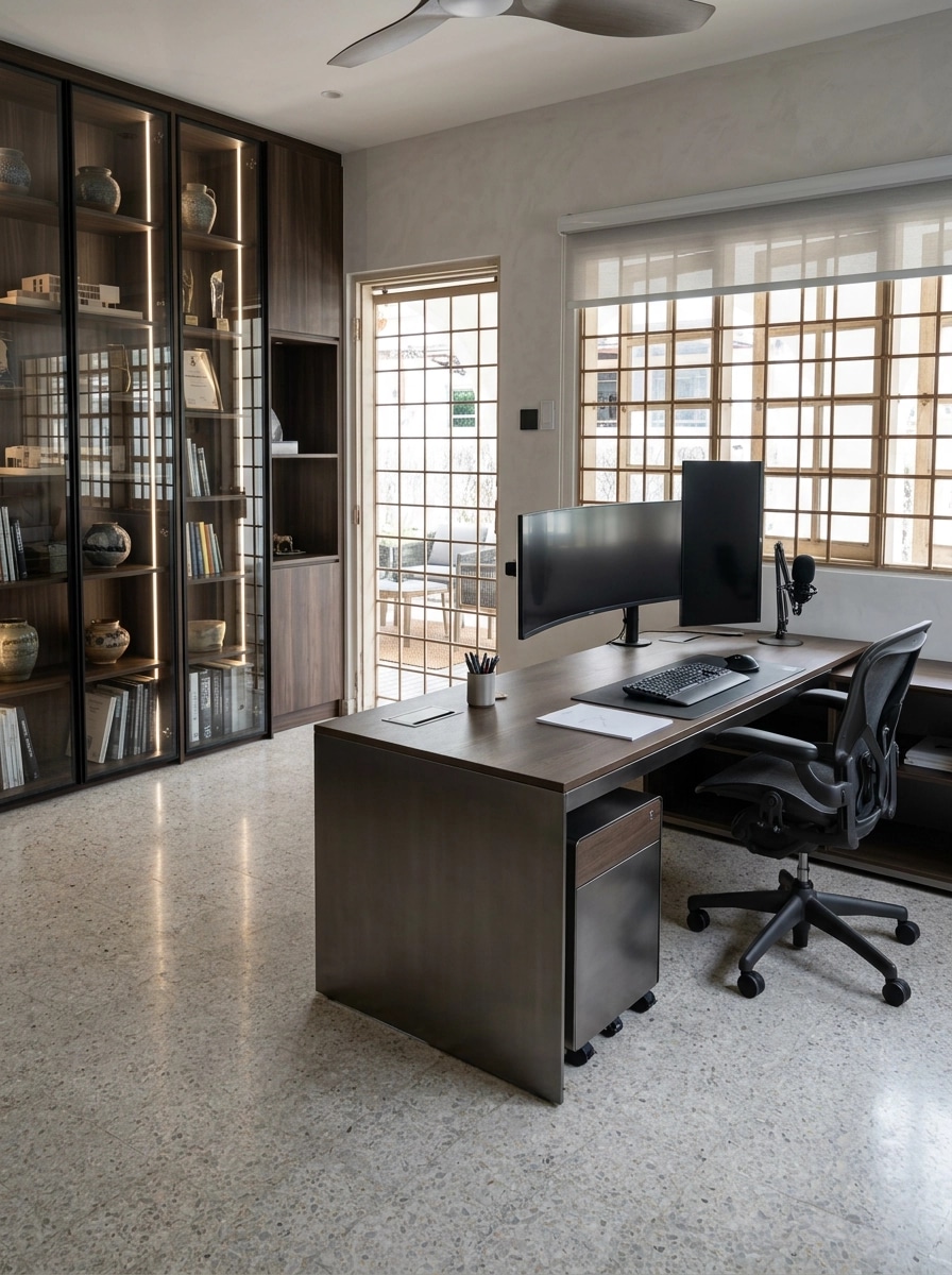 Interior design in Contemporary style — home_office by GenRoom AI