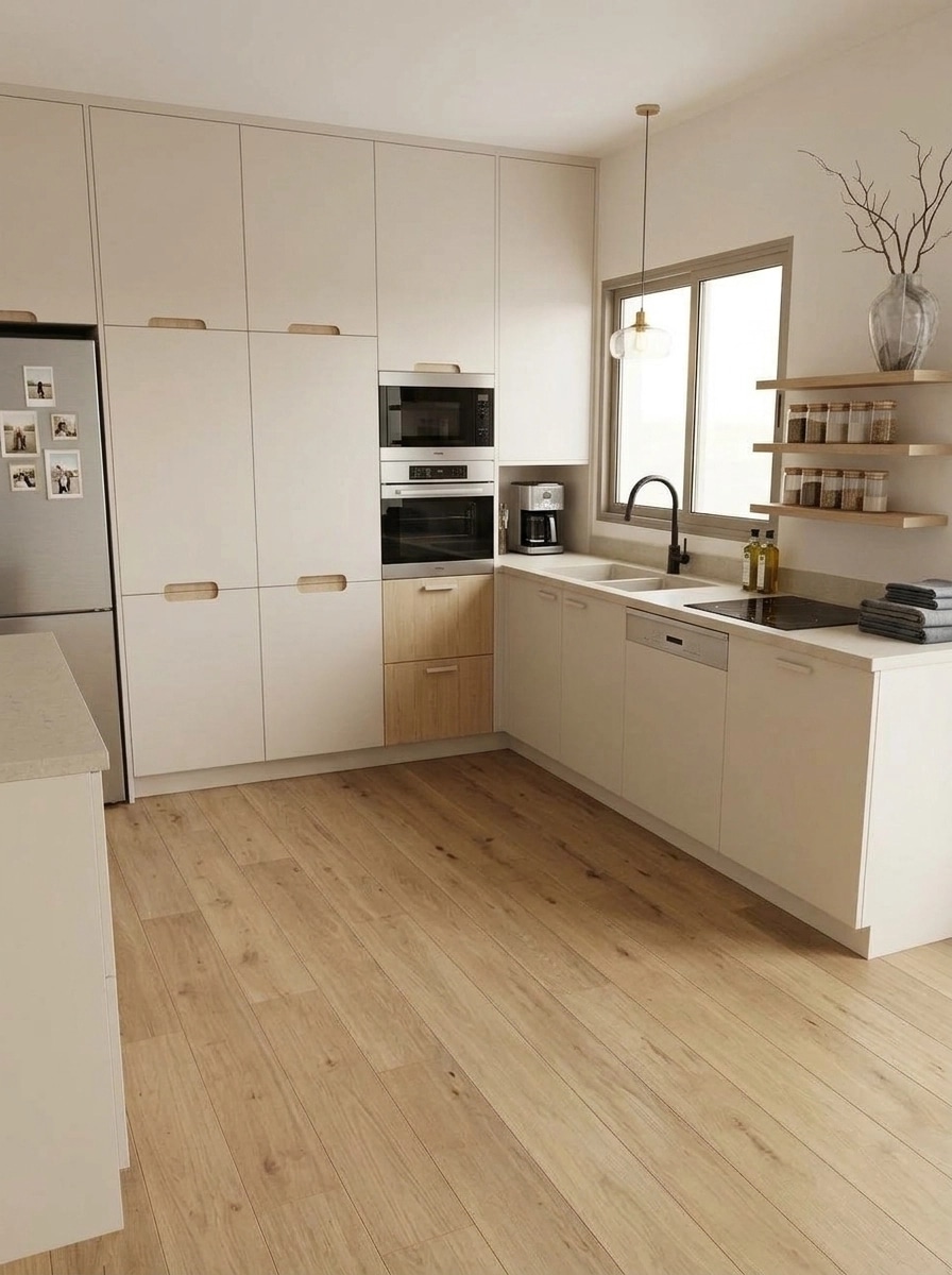 Interior design in Scandinavian style — Kitchen by GenRoom AI