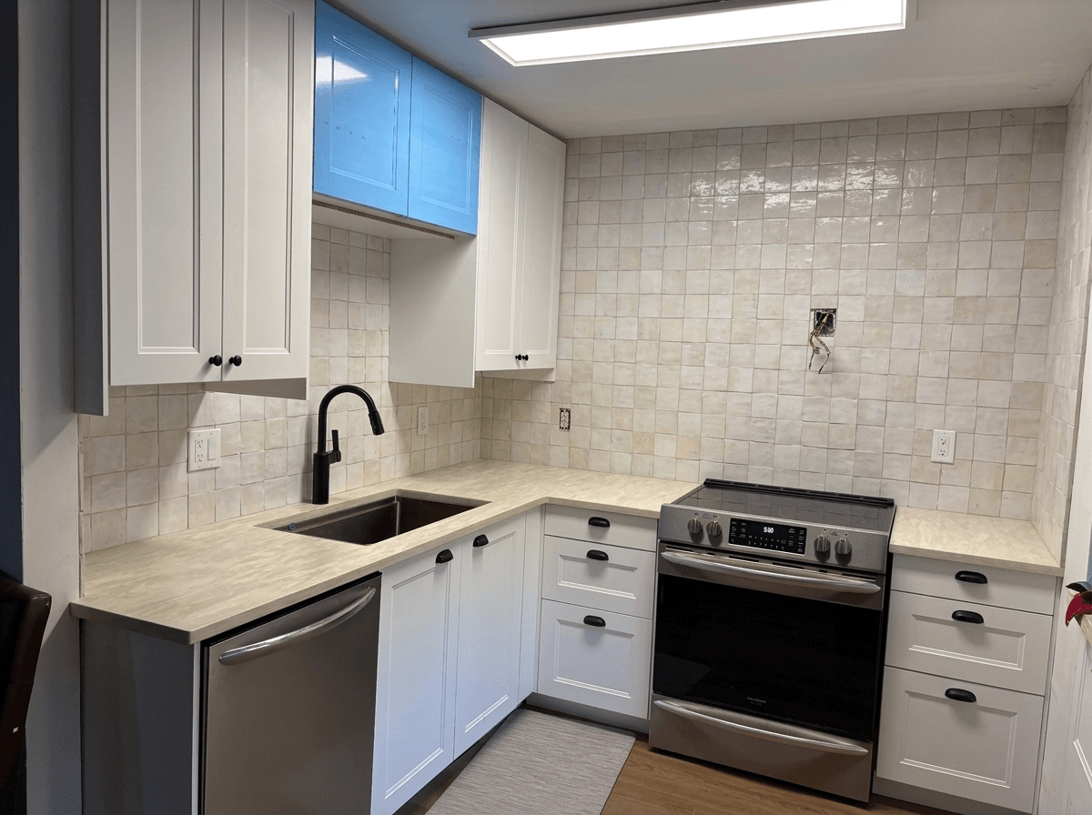 Kitchen interior in no_style style — photo by GenRoom AI
