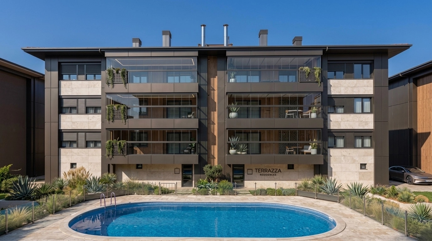 Contemporary Facade Facade design — facade photo by GenRoom AI