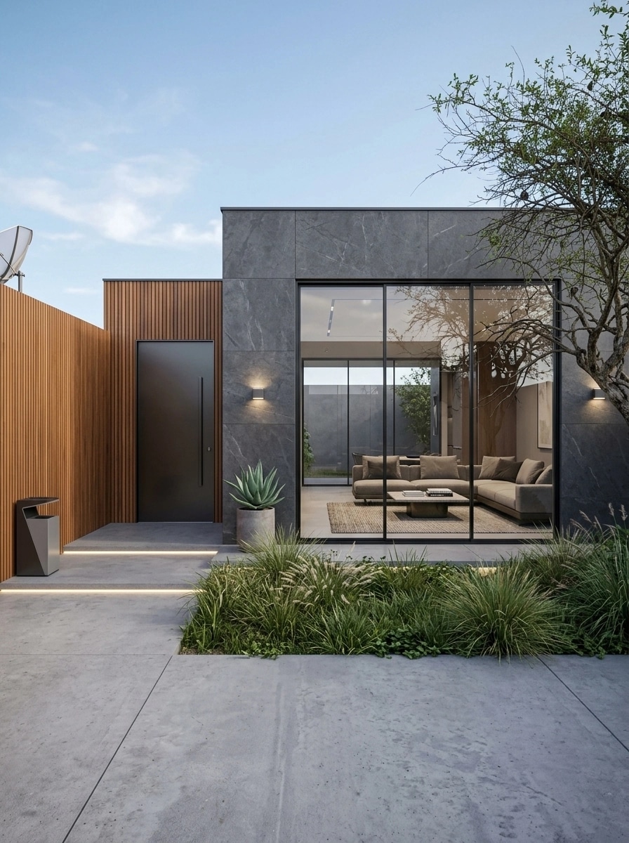 Contemporary Facade Facade design — facade photo by GenRoom AI
