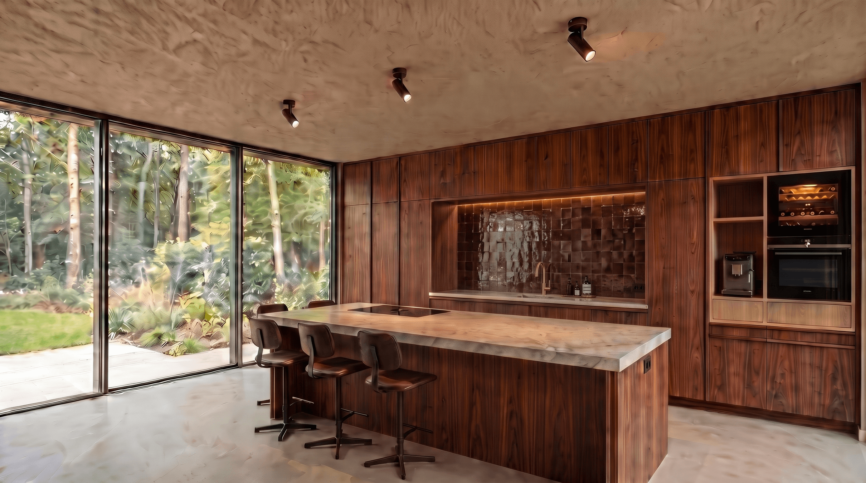 Kitchen interior in no_style style — photo by GenRoom AI