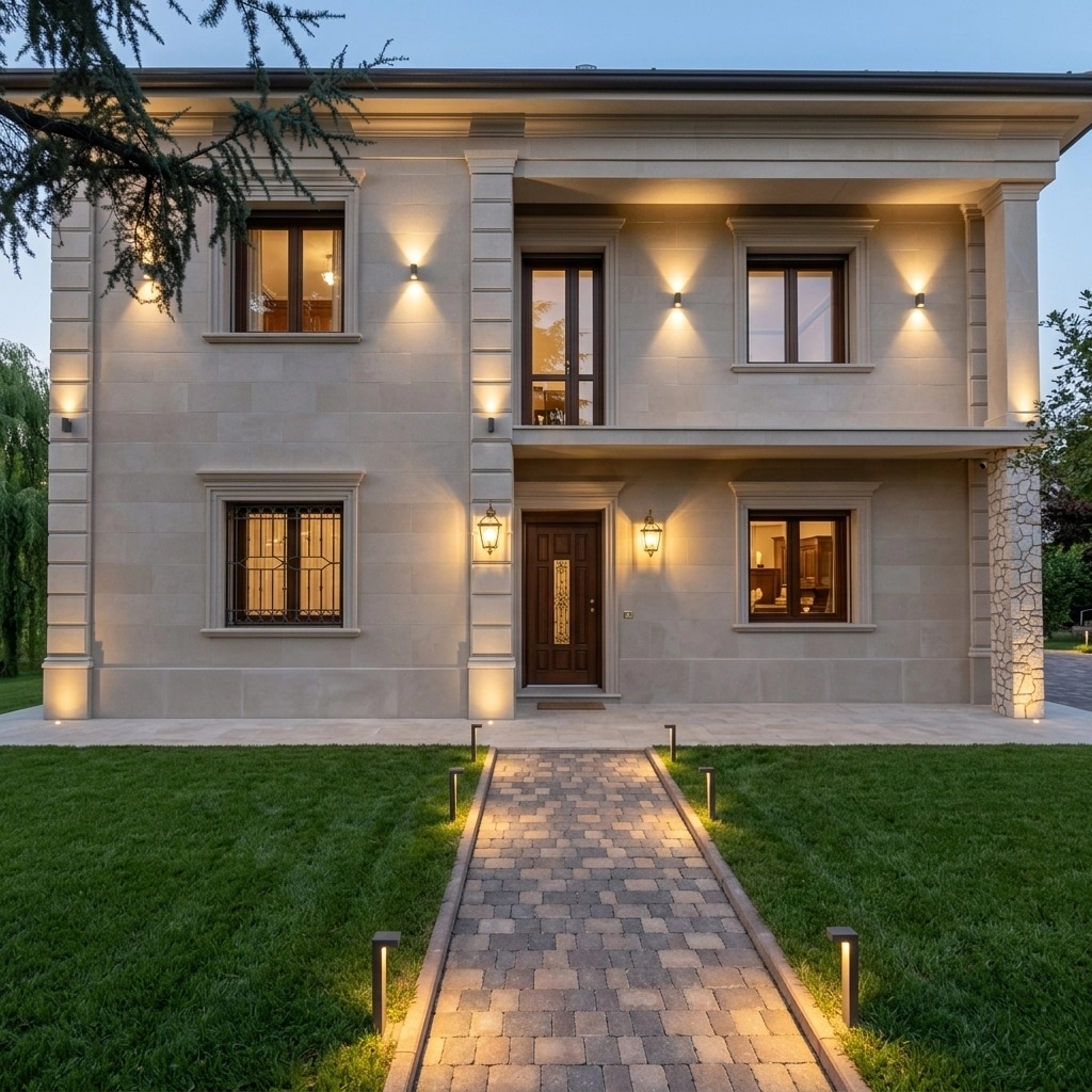 Classic Facade Facciata design — facade photo by GenRoom AI