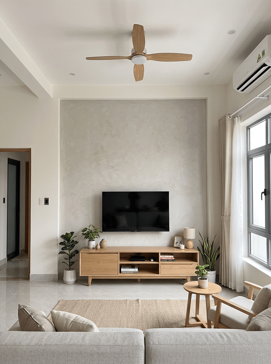 Interior design in Scandinavian style — Living Room by GenRoom AI