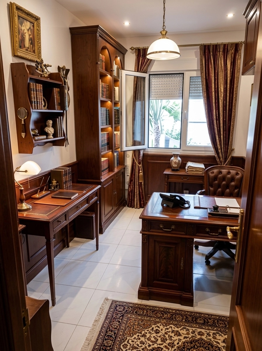 Interior design in Classic style — Office by GenRoom AI