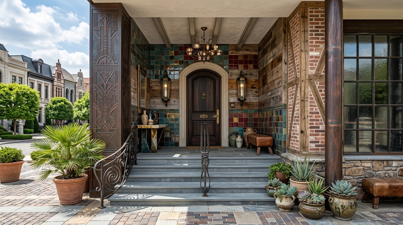 Facade design in Eclectic Facade style — Facade by GenRoom AI