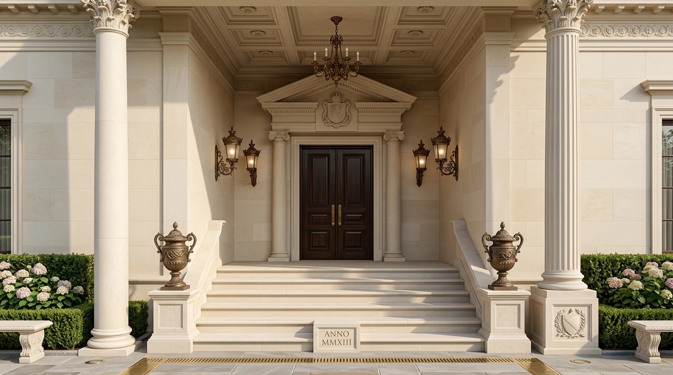 Neoclassic Facade Facade design — facade photo by GenRoom AI
