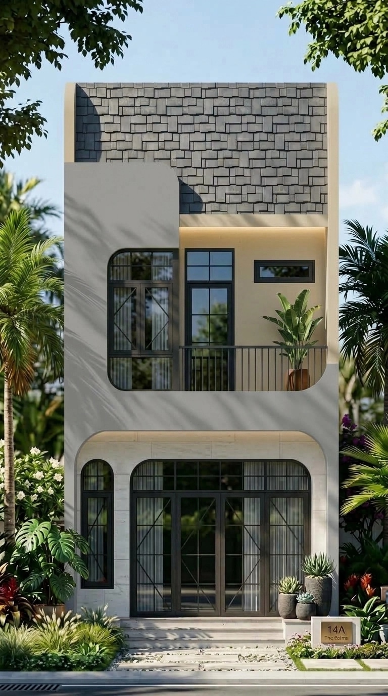Contemporary Facade Facade design — facade photo by GenRoom AI