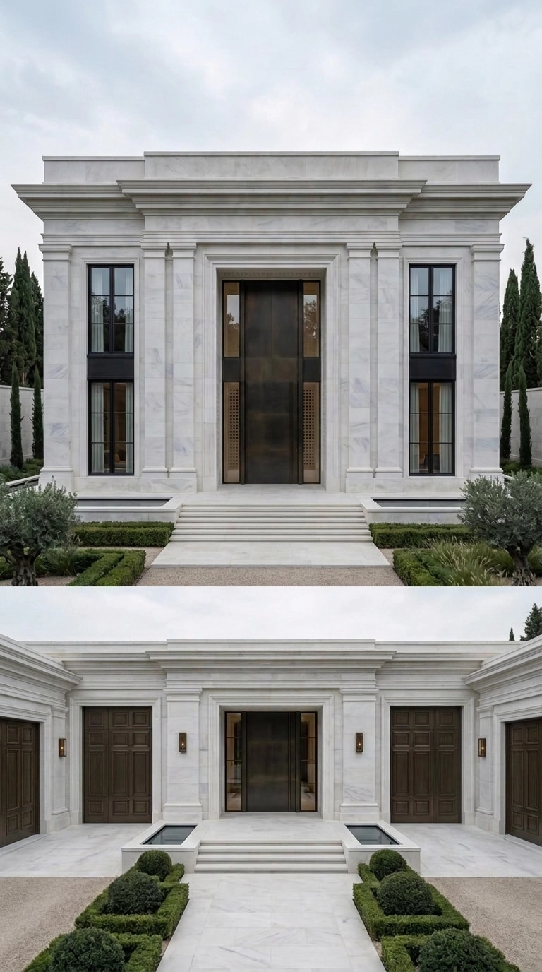 Classic Facade Facade design — facade photo by GenRoom AI