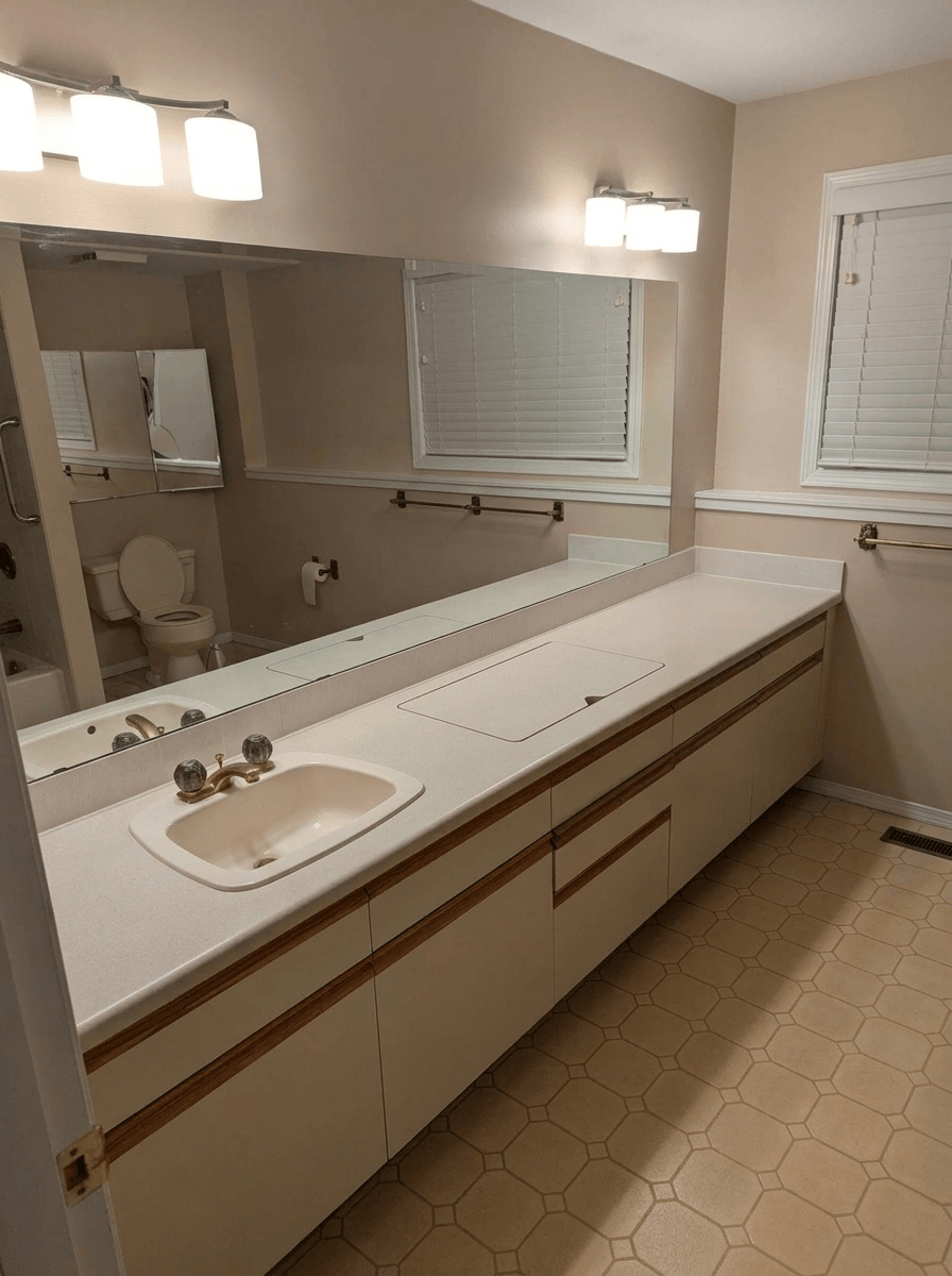 Bathroom interior in no_style style — photo by GenRoom AI