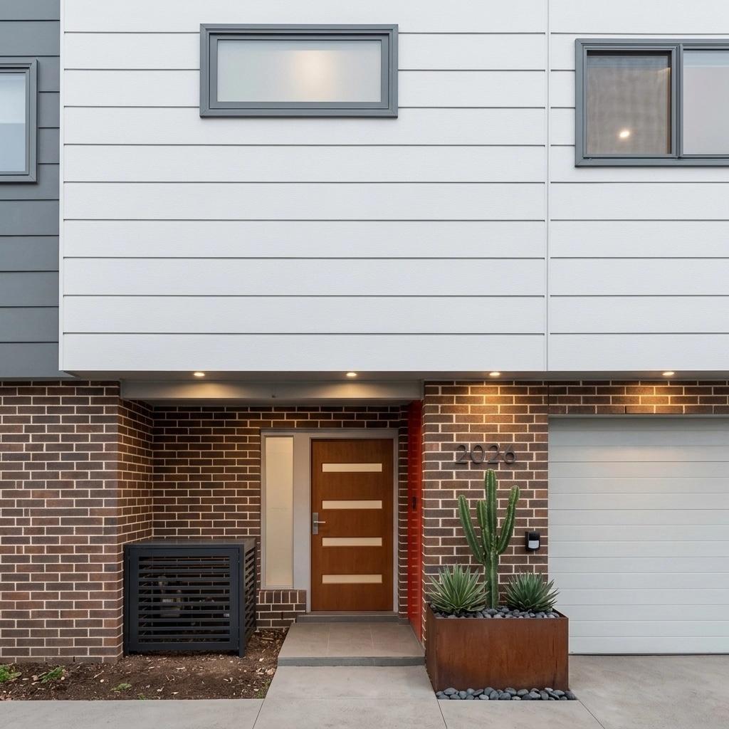 Minimalist Facade Facade design — facade photo by GenRoom AI