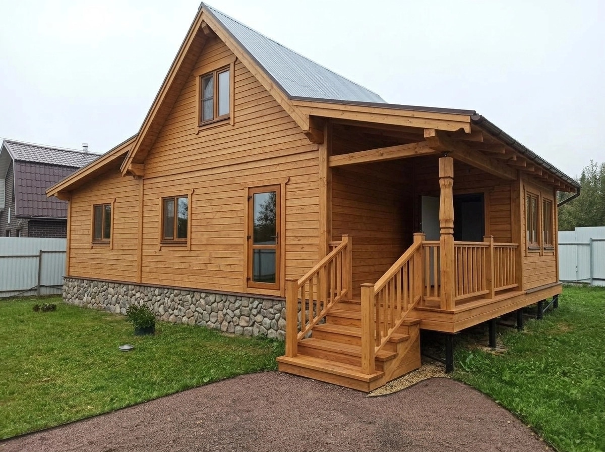 Facade design in Chalet Facade style — Facade by GenRoom AI