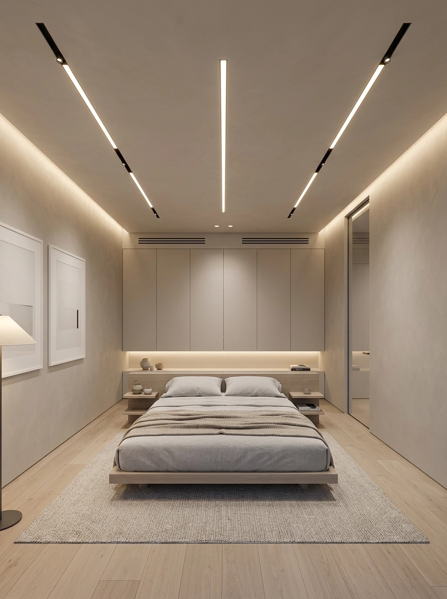 Minimalism Bedroom design — interior photo by GenRoom AI