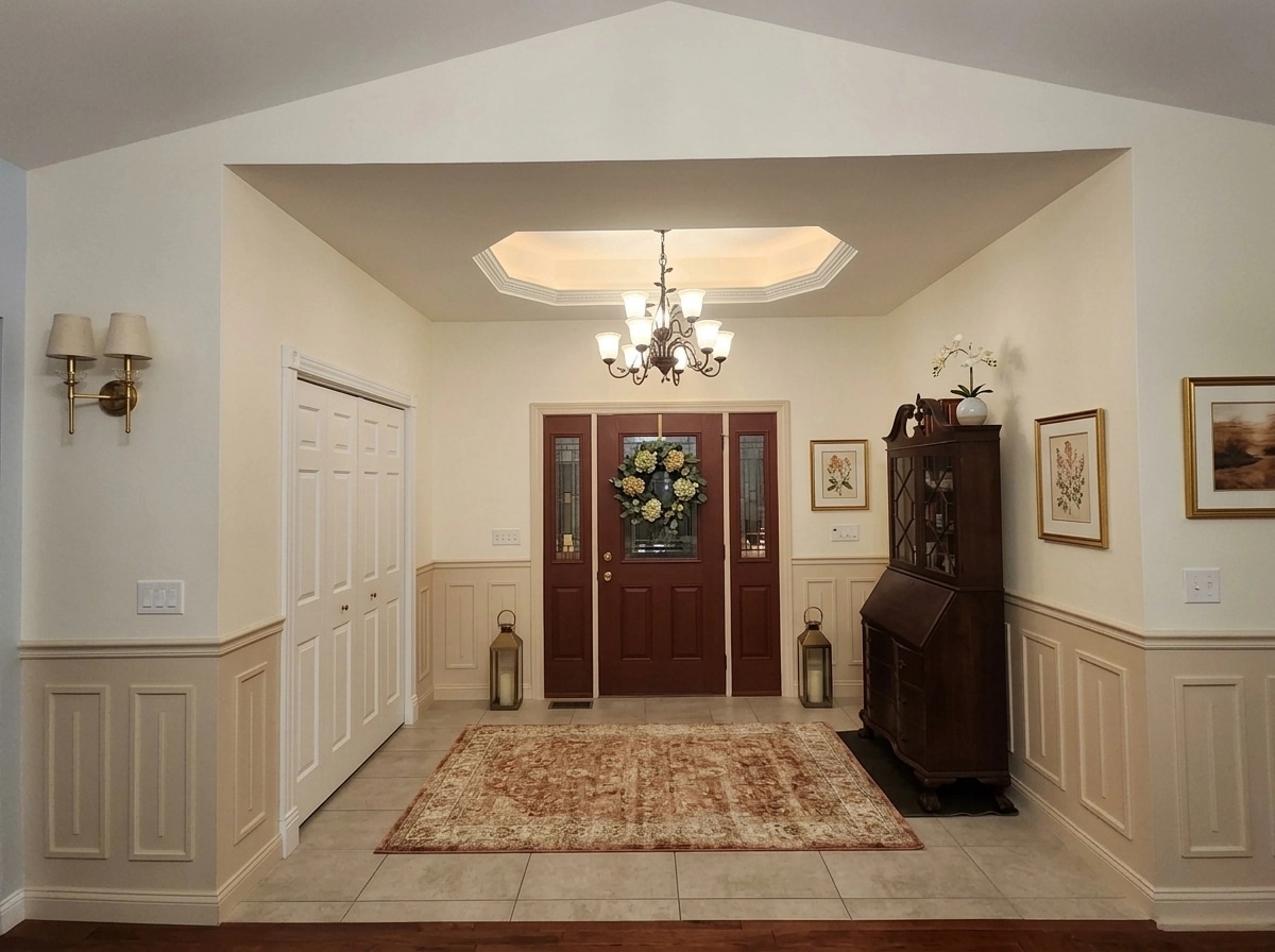 Hallway interior in no_style style — photo by GenRoom AI