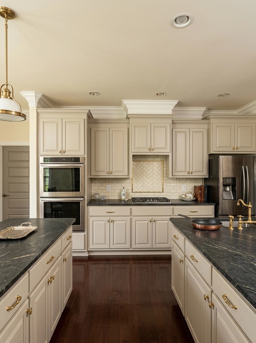 Kitchen interior in Classic style — photo by GenRoom AI