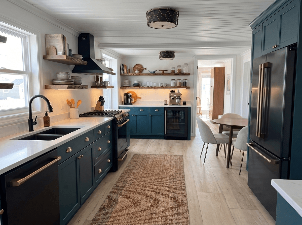 Kitchen interior in no_style style — photo by GenRoom AI