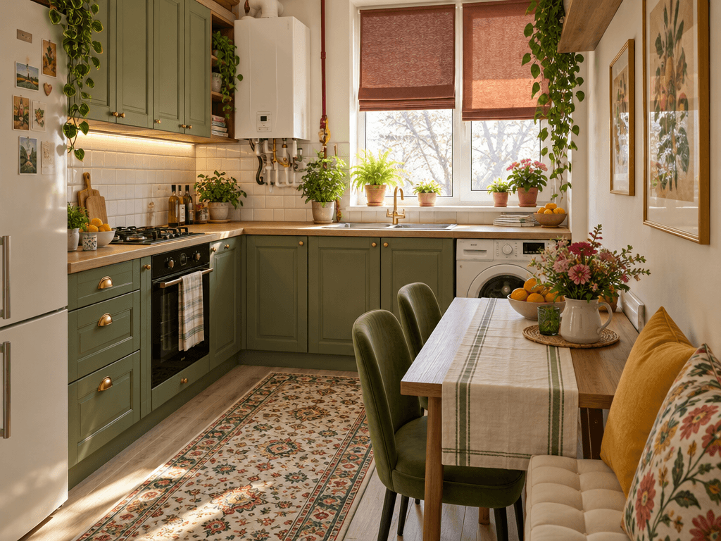 Neoclassic Kitchen design — interior photo by GenRoom AI