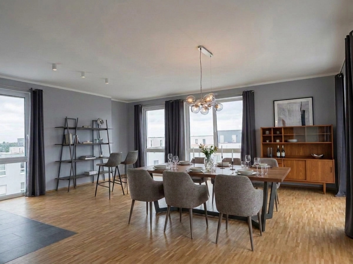 Interior design in Contemporary style — dining_room by GenRoom AI