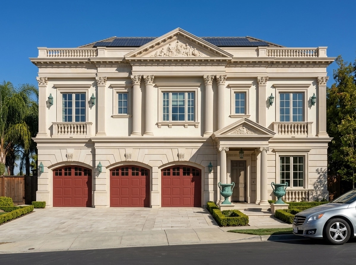Facade design in Neoclassic Facade style — Facade by GenRoom AI