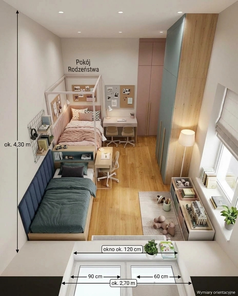 Contemporary Kids Room design — interior photo by GenRoom AI