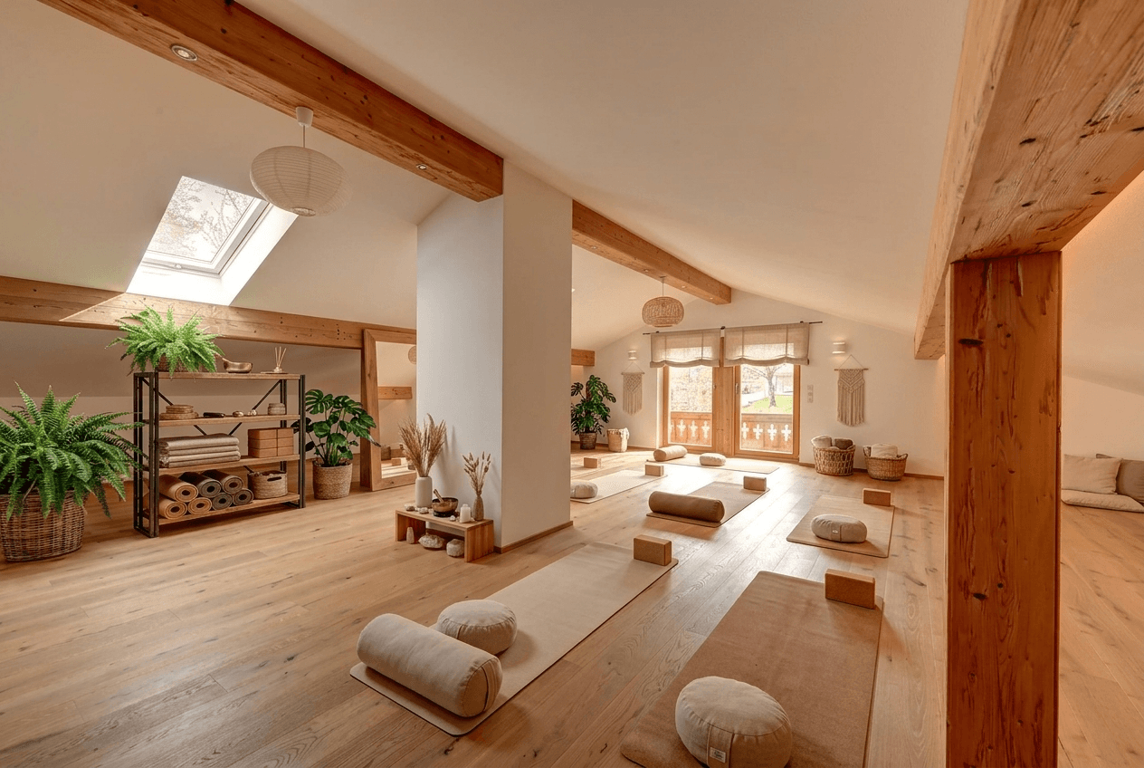 Design de interiores em estilo Loft / Industrial — studio por GenRoom AI