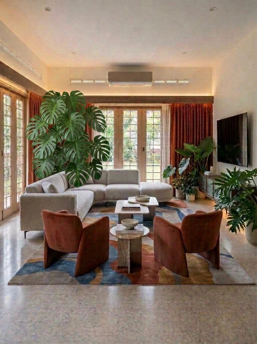 Interior design in Contemporary style — Living Room by GenRoom AI