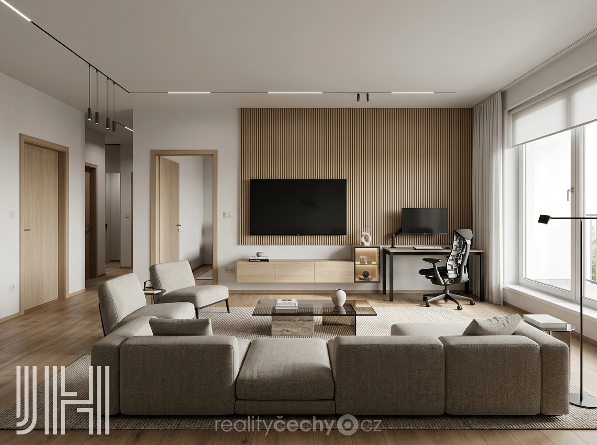 Interior design in Minimalism style — Living Room by GenRoom AI