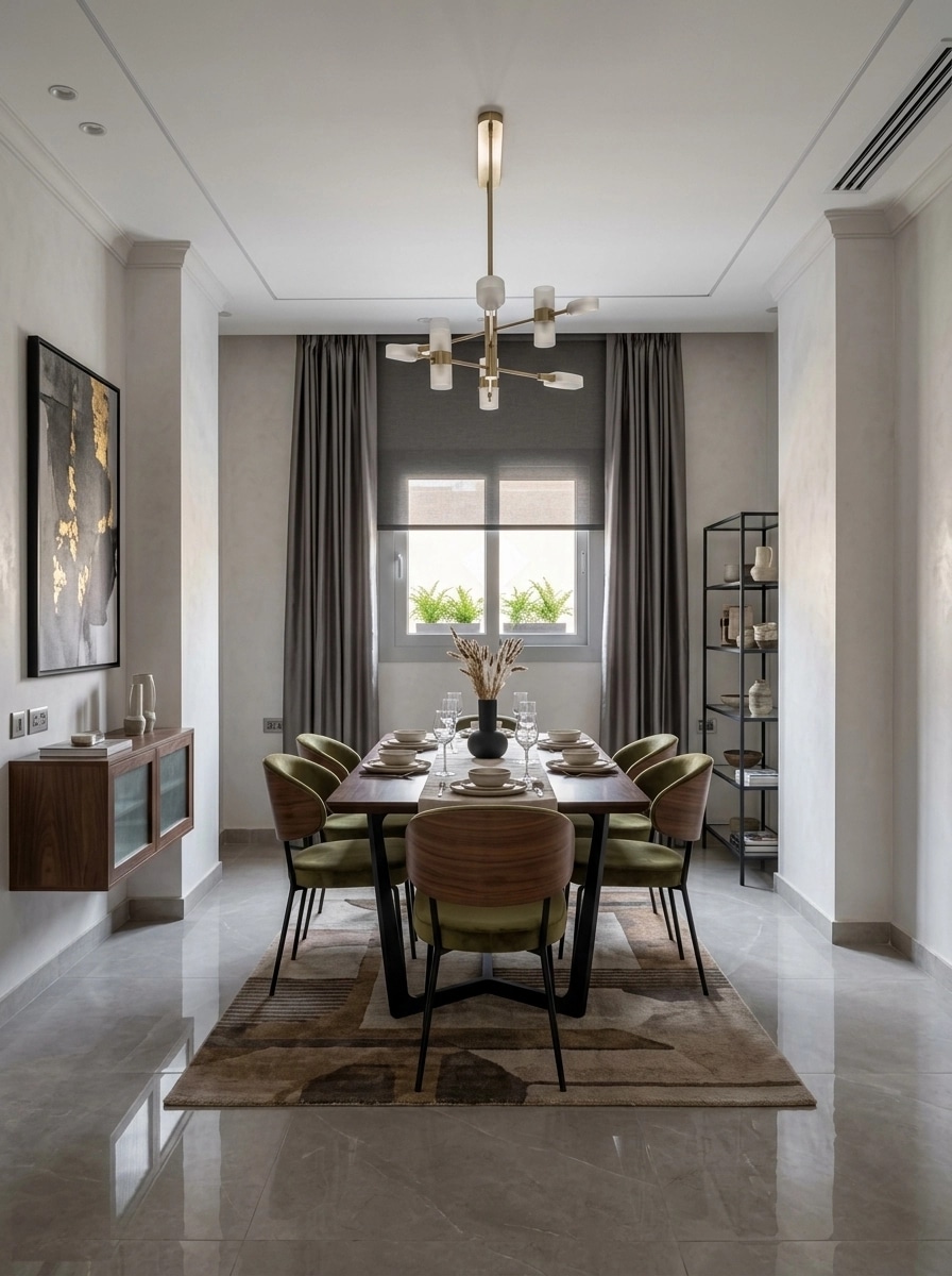 Interior design in Contemporary style — dining_room by GenRoom AI