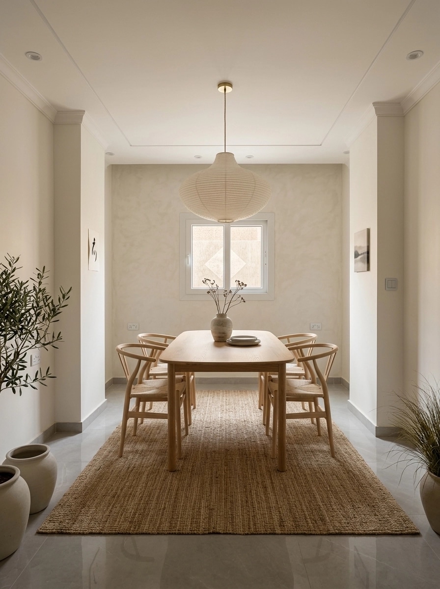 Interior design in Japandi style — dining_room by GenRoom AI