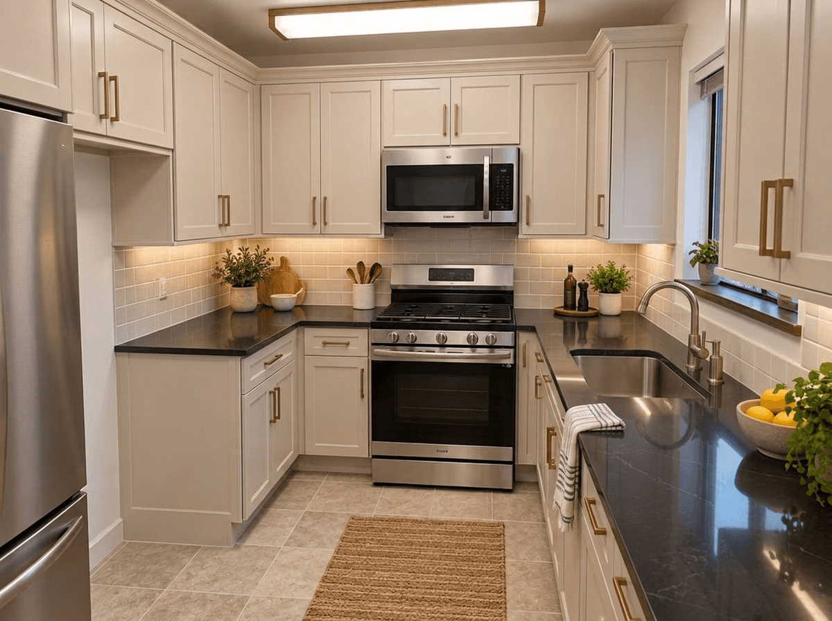 Kitchen interior in no_style style — photo by GenRoom AI