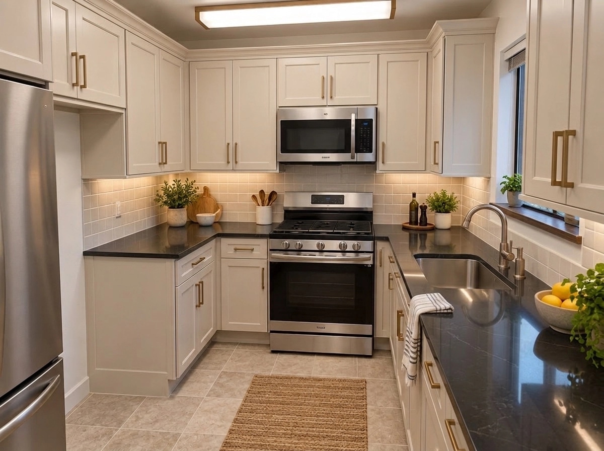 Kitchen interior in no_style style — photo by GenRoom AI