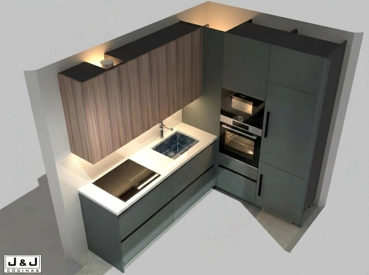 Kitchen interior in no_style style — photo by GenRoom AI