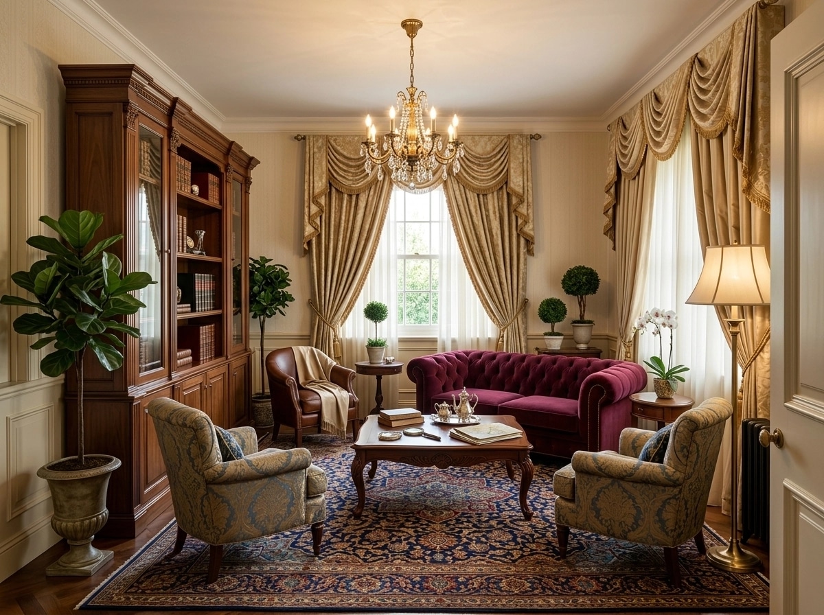 Interior design in Classic style — Living Room by GenRoom AI