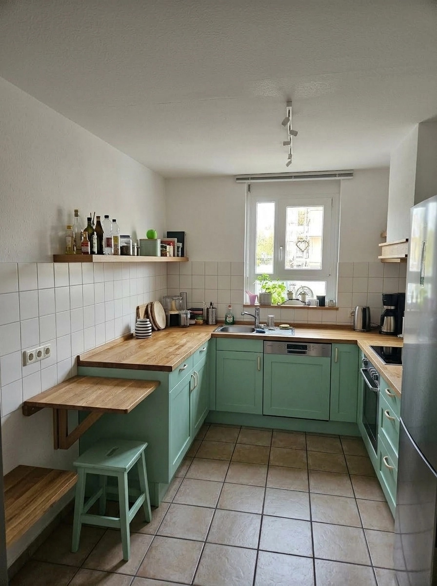 Kitchen interior in no_style style — photo by GenRoom AI