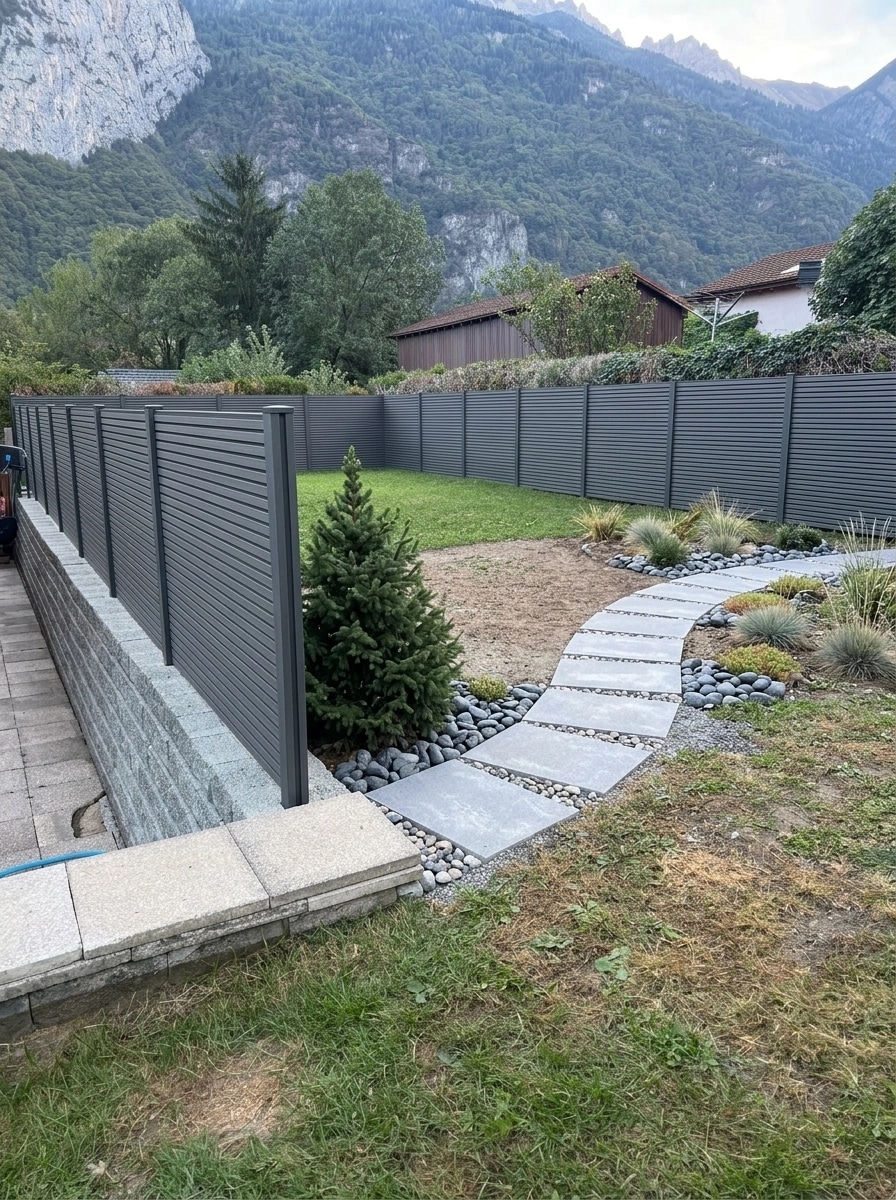 Yard design in no_style style — photo by GenRoom AI
