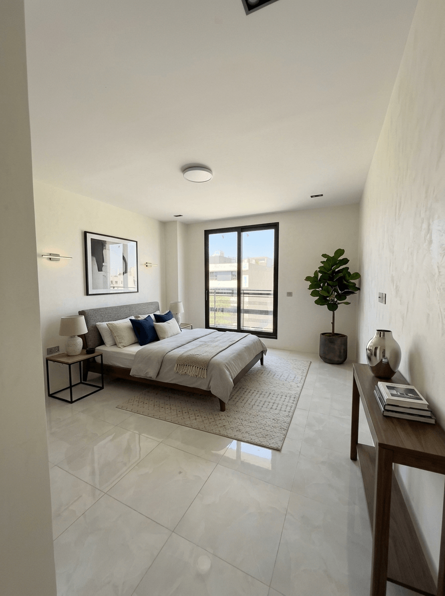 Contemporary Bedroom design — interior photo by GenRoom AI